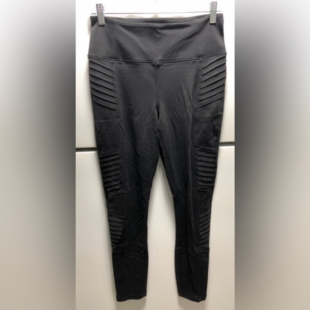 🌅Athleta Delaney Moto Tight Black Leggings